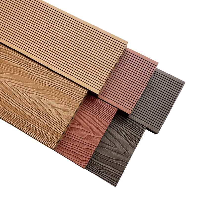 大厂塑木地板户外防腐木塑二代共挤庭院塑木地板室外木纹阳台
