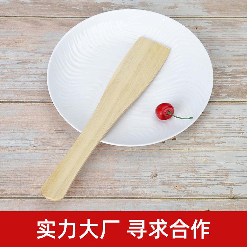 厨房木餐具木铲烹饪铲炒菜铲不粘锅专用烧烤木铲子防烫勺子