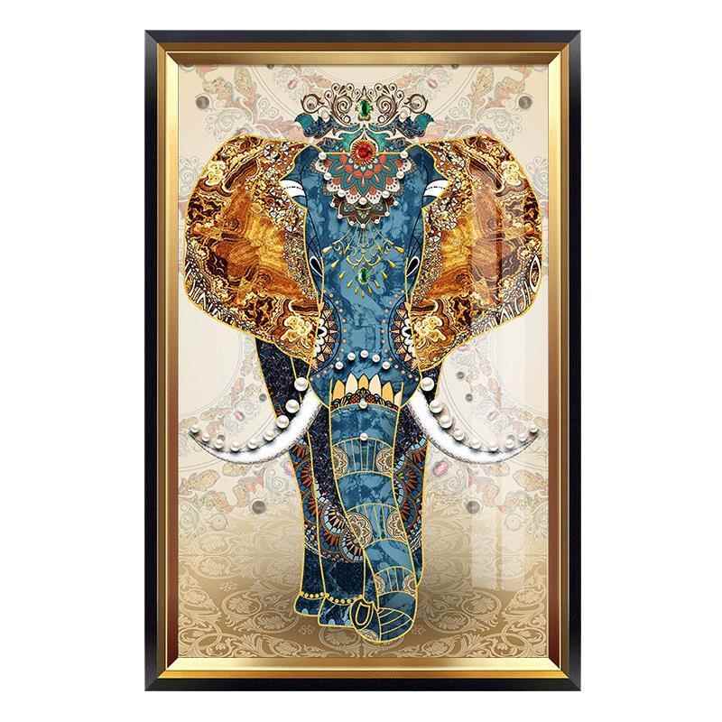 K9K2B22新0款客厅大象字钻石画贴钻十绣自F7599M5J己手工水晶欧式