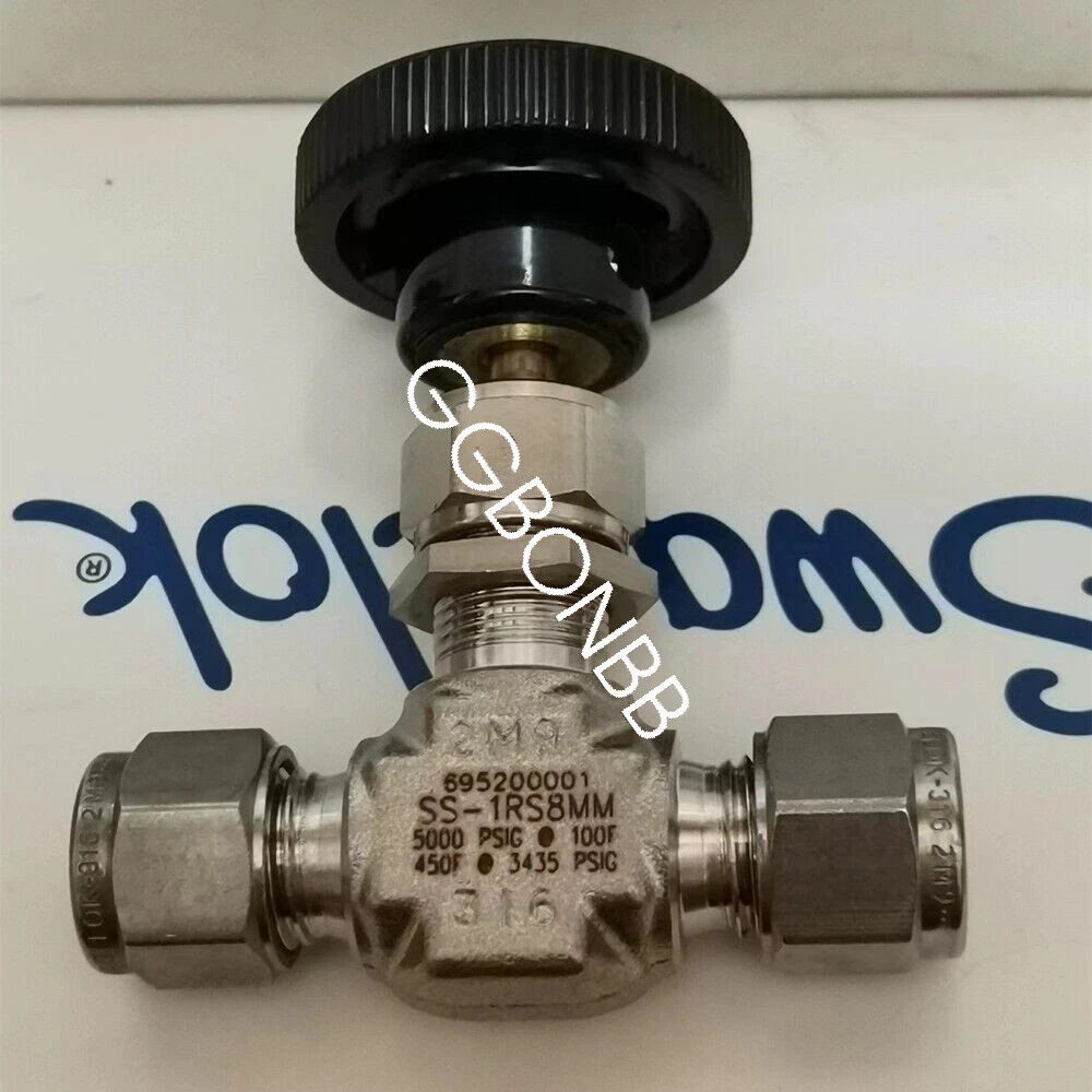 1件装世伟洛克SS-1RS8MM不锈钢针阀联邦快递或DHL或