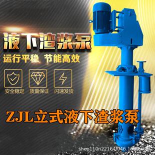 液下渣浆泵耐磨三相加长杆耐腐蚀液下泵抽沙淤泥泵 泥浆ZJL立式