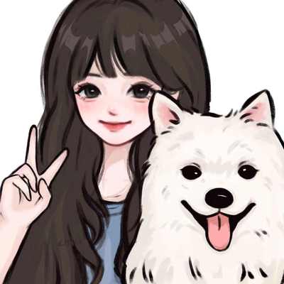 手绘头像定制情侣Q版动漫形象约稿微信头像卡通宠物猫狗画像设计