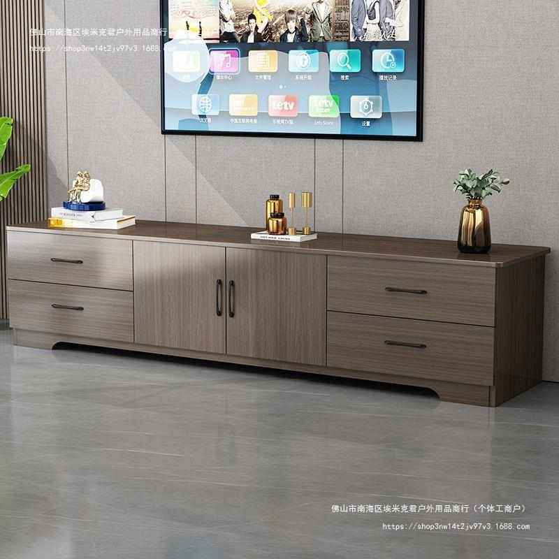 简约现代实木电视柜组合小户型储物柜飘窗柜阳台落地柜欧式入户柜,住宅家具,电视柜,淘宝优惠券,粉丝福利购,淘宝优惠卷