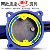 钳业级重型台虎钳757多功能桌虎钳钳家用钳工子平口工作台台夹具6