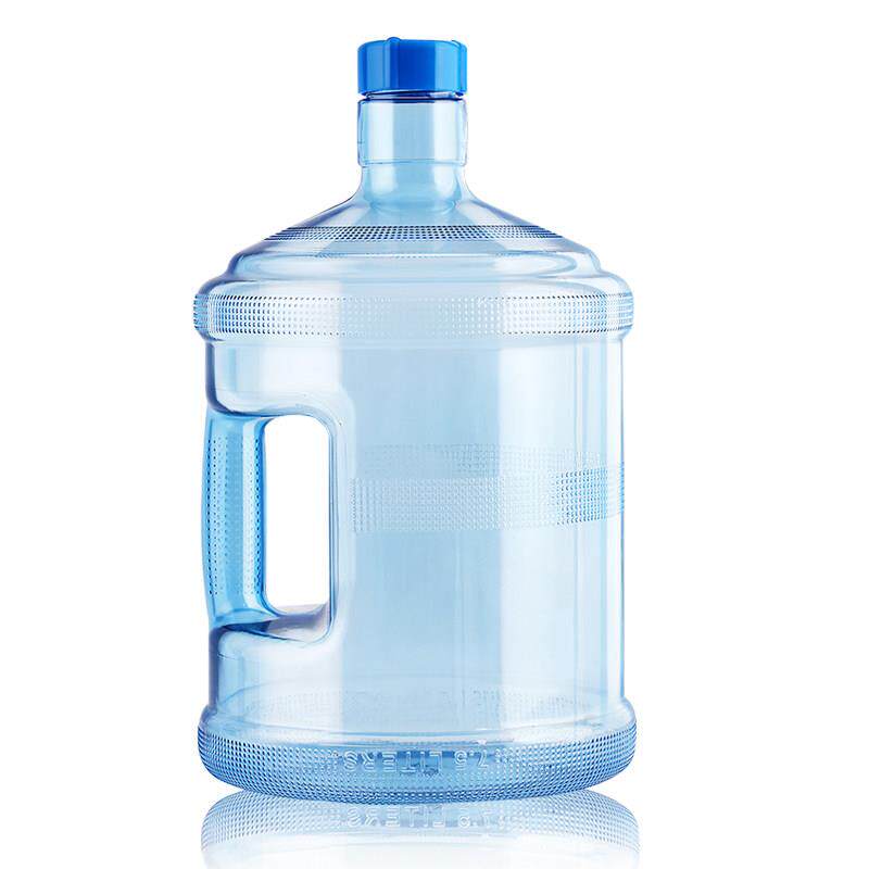 家用储水桶纯净水桶矿泉水5L饮水机小桶装水空桶加厚食品级PC户外