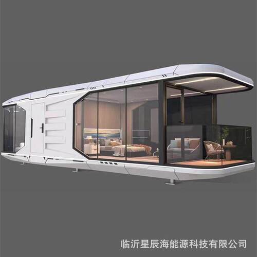 鲁班筑太空舱民宿客房景区露营星空房房屋创意轻钢结构移动民宿房