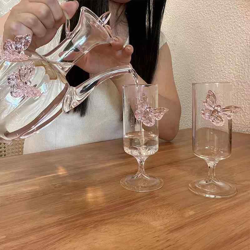 玻璃套执壶仿贵妃005泡茶器茶宋壶花茶壶宋耐高温代水壶装茶色悦
