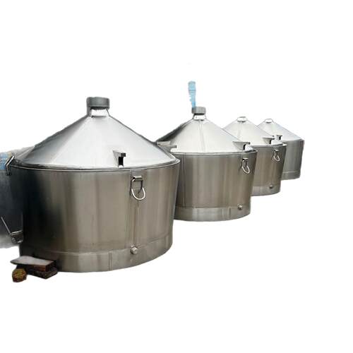 家用粮食蒸酒设备白酒酿酒设备土法酿酒用不锈钢酒锅常压操作