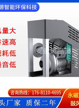 供应25KW永磁鼓风机高转速大风量配套工业风刀干燥吹水除尘