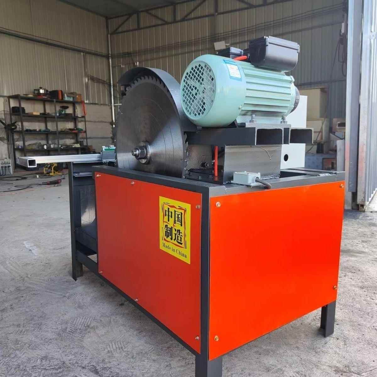 全自动断木机小型断料机木工切段机断木锯小型方木原木截断锯圆木