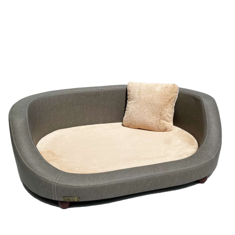 狗窝宠物拆洗四季大中小型猫沙发床金毛防水木质全狗皮可