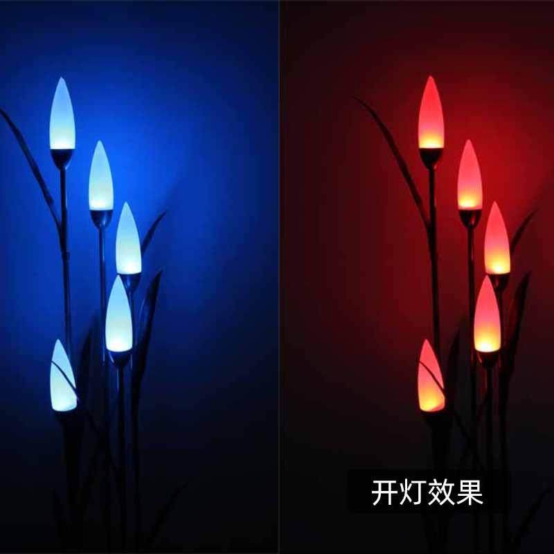 008现货led户外磨芦苇灯景广场草坪地插灯砂亚克棒力芦苇灯暖观白