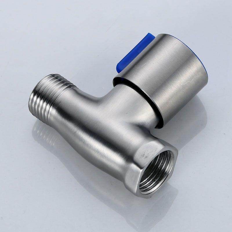 新款304不锈钢内外丝直通阀4分开关冷热水阀角阀水管止水阀水龙头