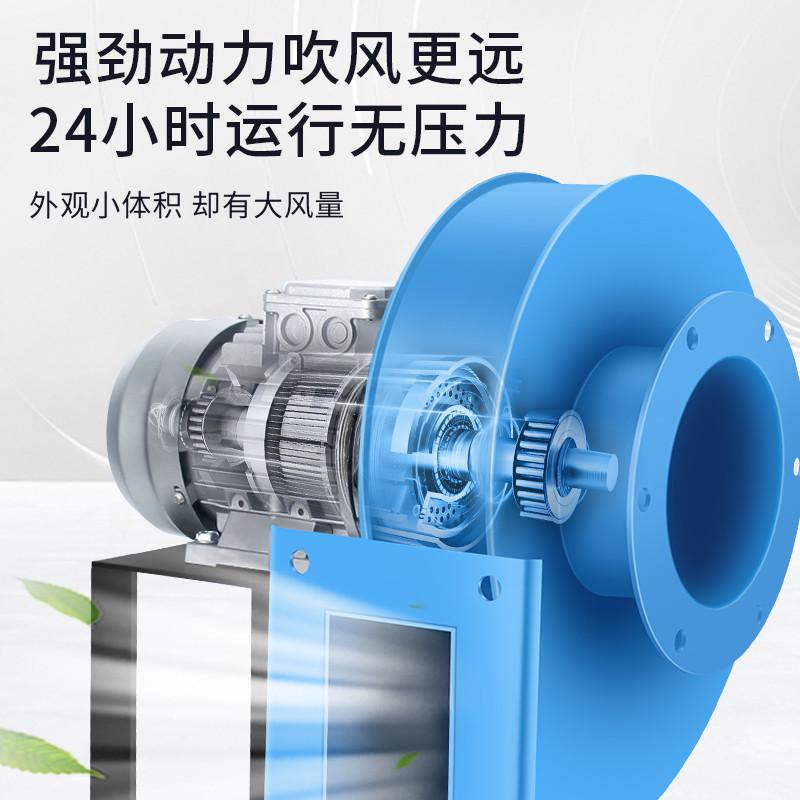 小型锅炉引风机220V工业强力除尘抽风机大功率耐高温离心风机380V