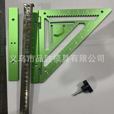 跨境新品带夹具块家用实用高级木工工具尺子Commando 7的实用尺子