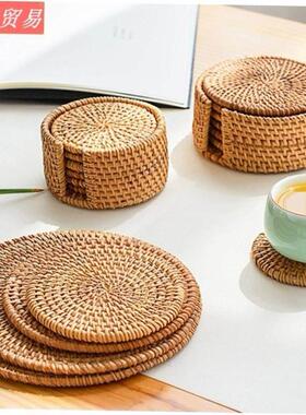 Placemat Pad Coasters Kitchen Table Mats rattan coaster