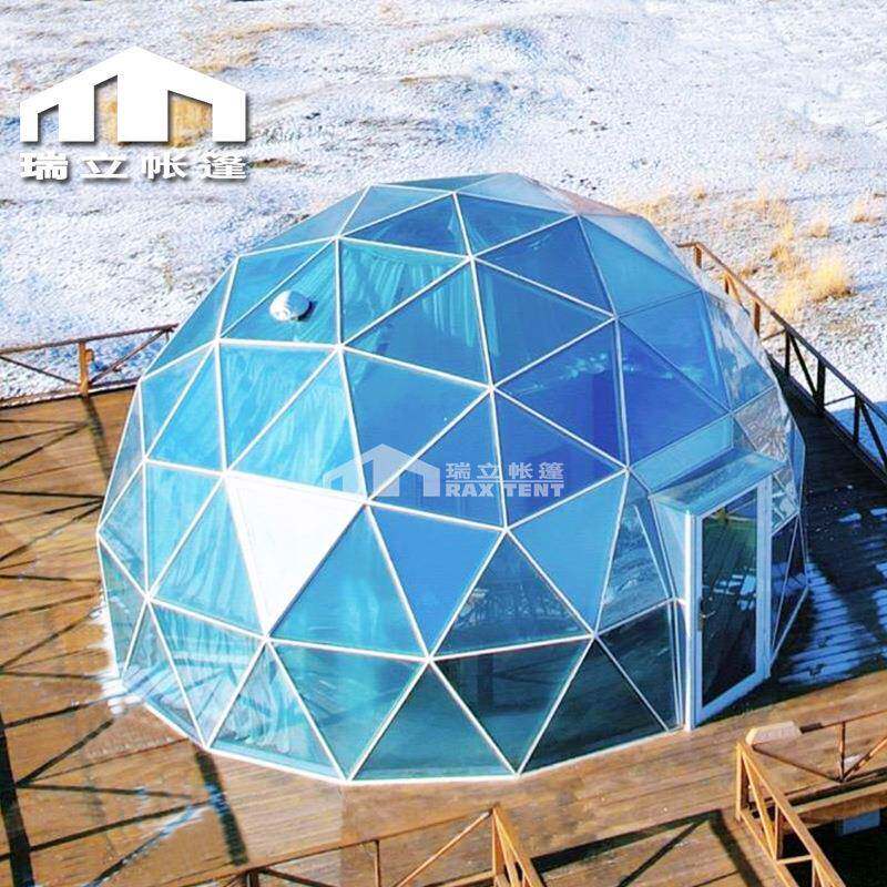 新疆6米星空帐篷屋一年四季通用酒店帐篷冬季保暖豪华圆形帐篷