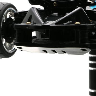 1/10 田宫TAMIYA TT02平跑车 前后护板 金属护甲 底盘装甲