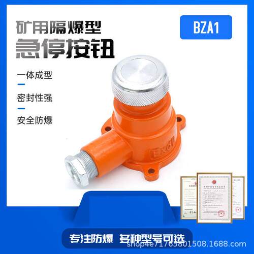 矿用隔爆型急停按钮BZA1-5/36J(A)煤矿井下掘进机配套使用按钮