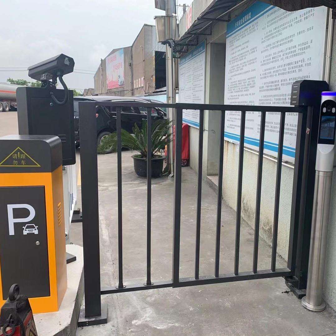 厂家小区学校人行通道广告门自动闭合通道人脸识别自动门门禁闸机