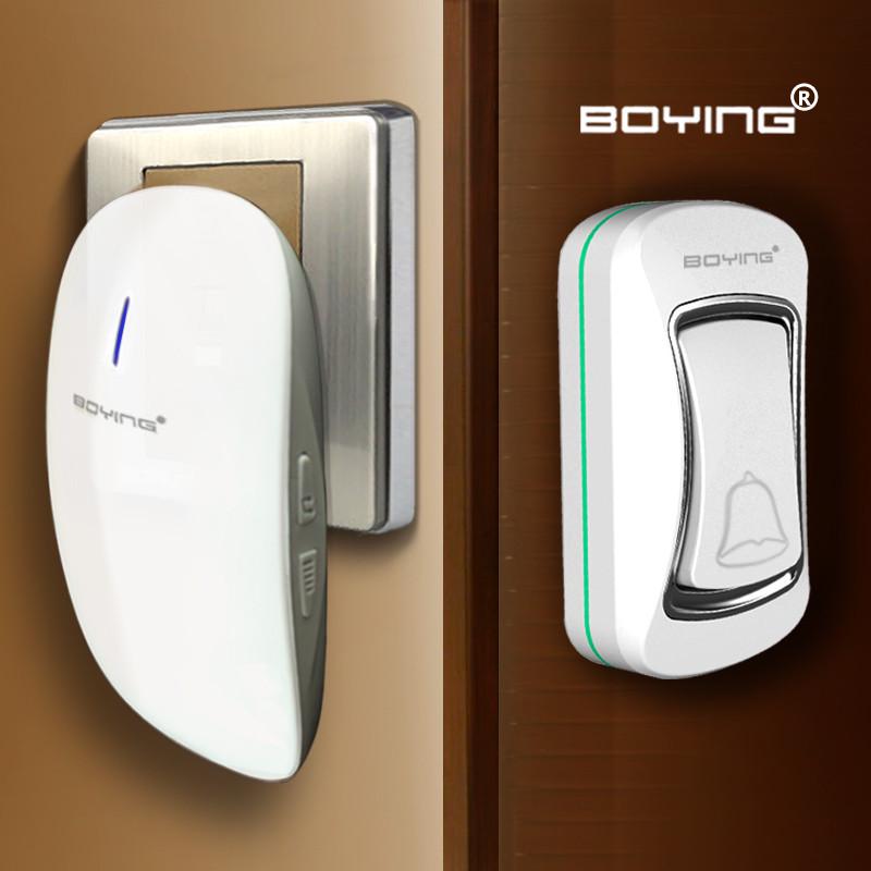 无线门铃交流 家用 不用电线 防水电子遥控门铃 呼叫器 不用电池