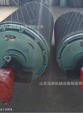带式输送机滚筒传动改向滚筒包胶坚固耐用皮带机配件电动滚筒