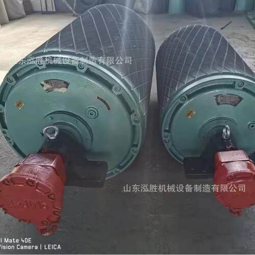 带式输送机滚筒传动改向滚筒包胶坚固耐用皮带机配件电动滚筒