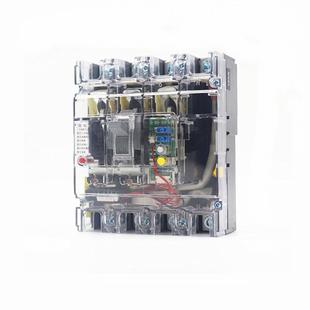新款 100A400A三保相6四漏电护空线气 透明塑壳漏电10a断路器RMM1L