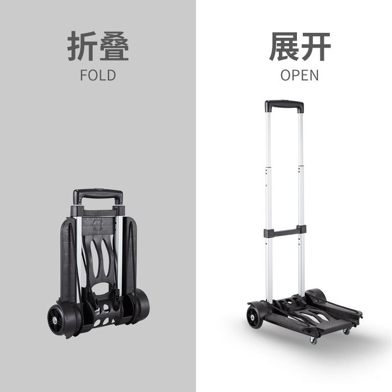 厂家折叠小推车拉货车买菜小拉车搬运车购物搬货车便携行李车