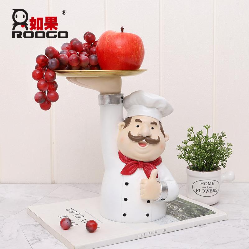 如果美式钥匙收纳摆件托盘意创客厅关餐厅水REF2X0玄果置物架家居