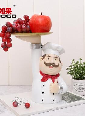 如果美式钥匙收纳摆件托盘意创客厅关餐厅水REF2X0玄果置物架家居