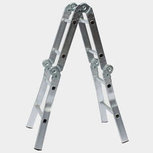 迈登 铝合金双侧梯 八字小关节梯 多功能折叠梯 家用工程用梯
