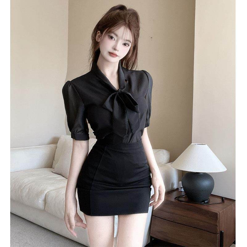 酒店前台服务员美容师工装空姐职业套装女足疗足浴技师工作服