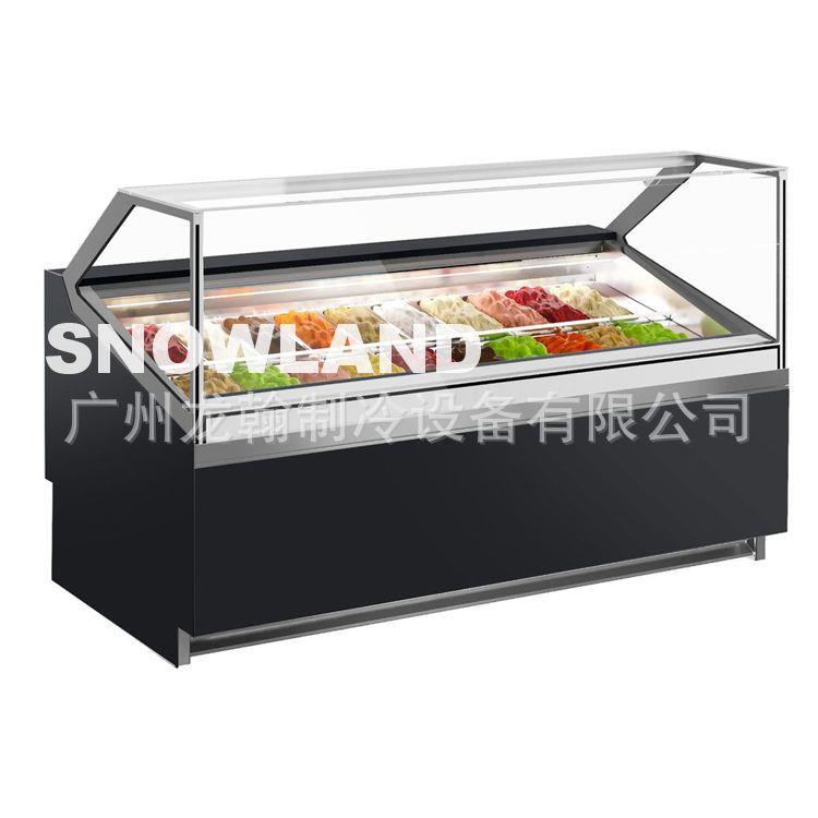 新款20盘冰淇淋柜冷藏保鲜冰淇凌雪糕冷柜硬冰冷藏展示柜