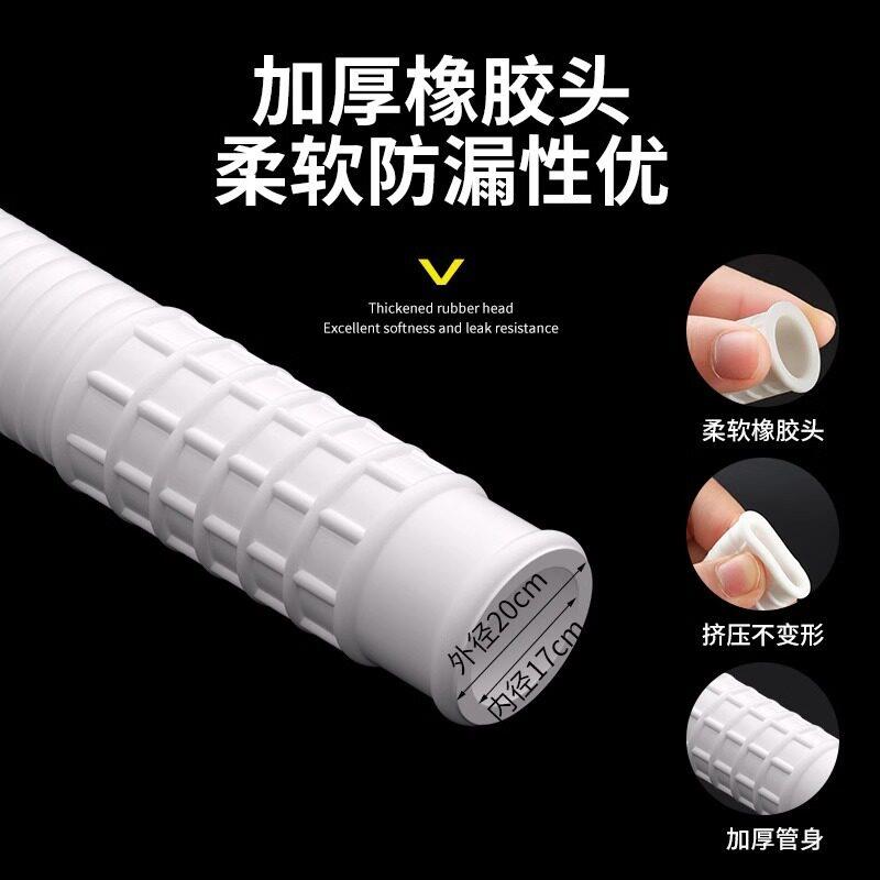空排管水机管延长空调加长加厚配件/滴水调管落水软管空调外漏水