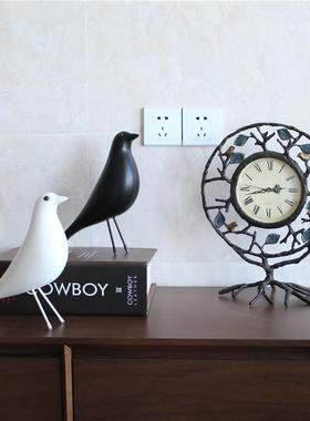 埃姆斯鸟斯堪的纳维亚装饰创意家居客厅电视柜酒柜软装饰样板房艺