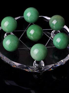 七天UNJ然陵玉晶水球星阵摆件家东居装饰摆设