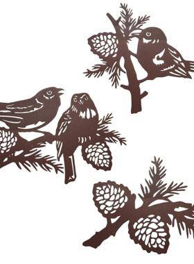 金属墙壁艺术装饰栅栏装饰客厅卧室浴室乡村装饰品剪影壁挂