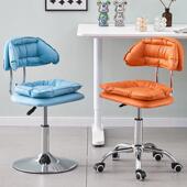吧台椅凳降子电脑椅子家 用酒办公升靠背旋转前台椅洽椅吧谈椅餐