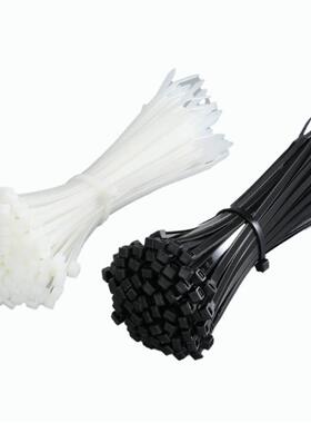 3x200mm nylon plastic cable ties zip fasten wire wrap strap