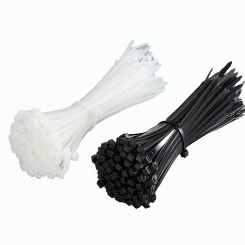 3x200mm nylon plastic cable ties zip fasten wire wrap strap