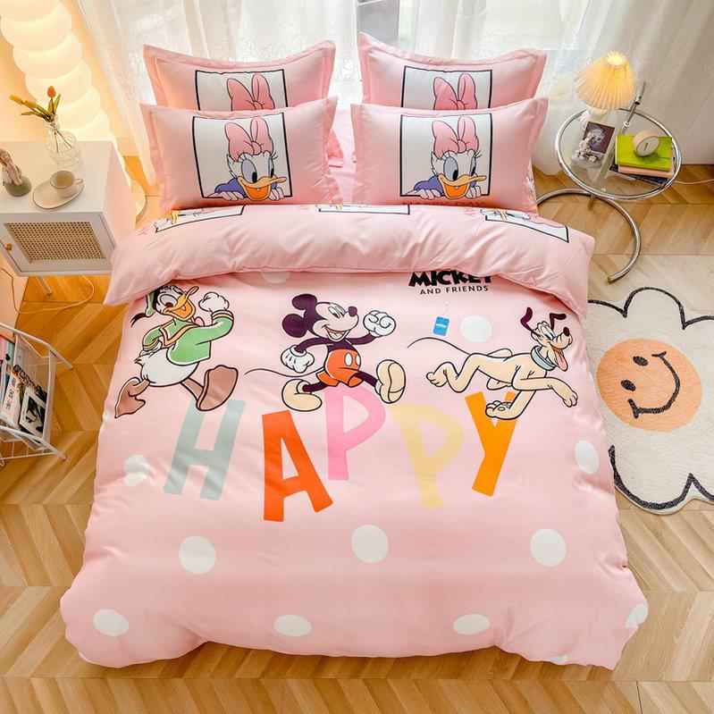 高档蜡笔套小新四件床上用品单被人学生宿舍套1.米床单5被子三件