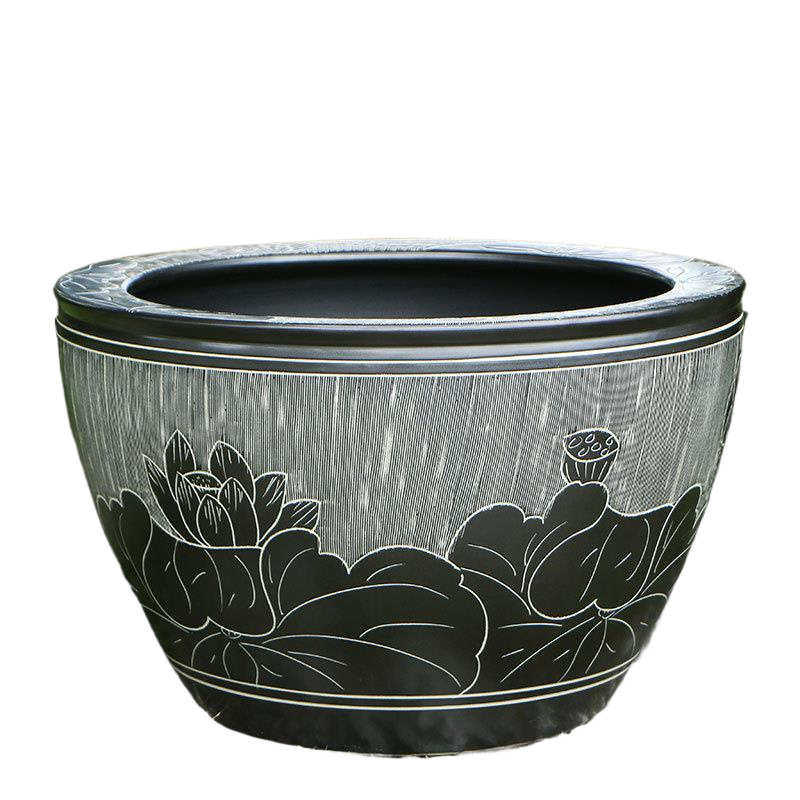 陶瓷青花瓷大花盆睡莲碗莲盆养荷花花盆水缸庭院种铁树花缸,鲜花速递/花卉仿真/绿植园艺,花盆,淘宝优惠券,粉丝福利购,淘宝优惠卷