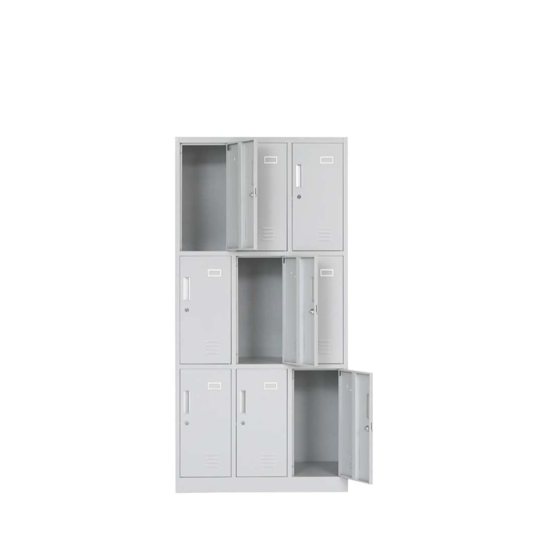 更衣柜定制冷轧钢不锈钢加厚工厂宿舍员工储物办公文件柜定做