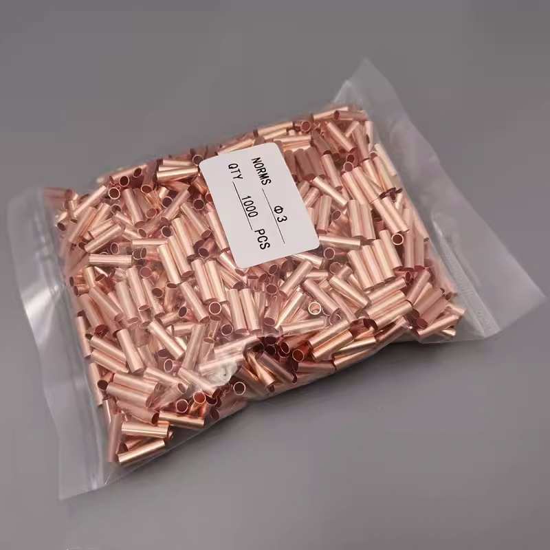 56接管/ 9mm/接线8小/管 紫铜5/管型23压端子//紫铜./铜14/铜管7/