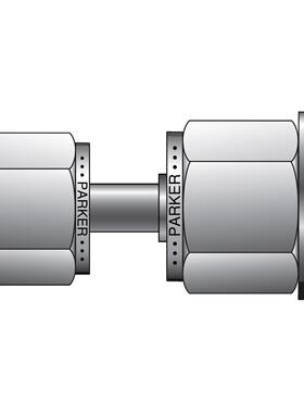 ParkerCPI/A-LOK系列管对管电介质接头(英制)6-8DEBTA-SS