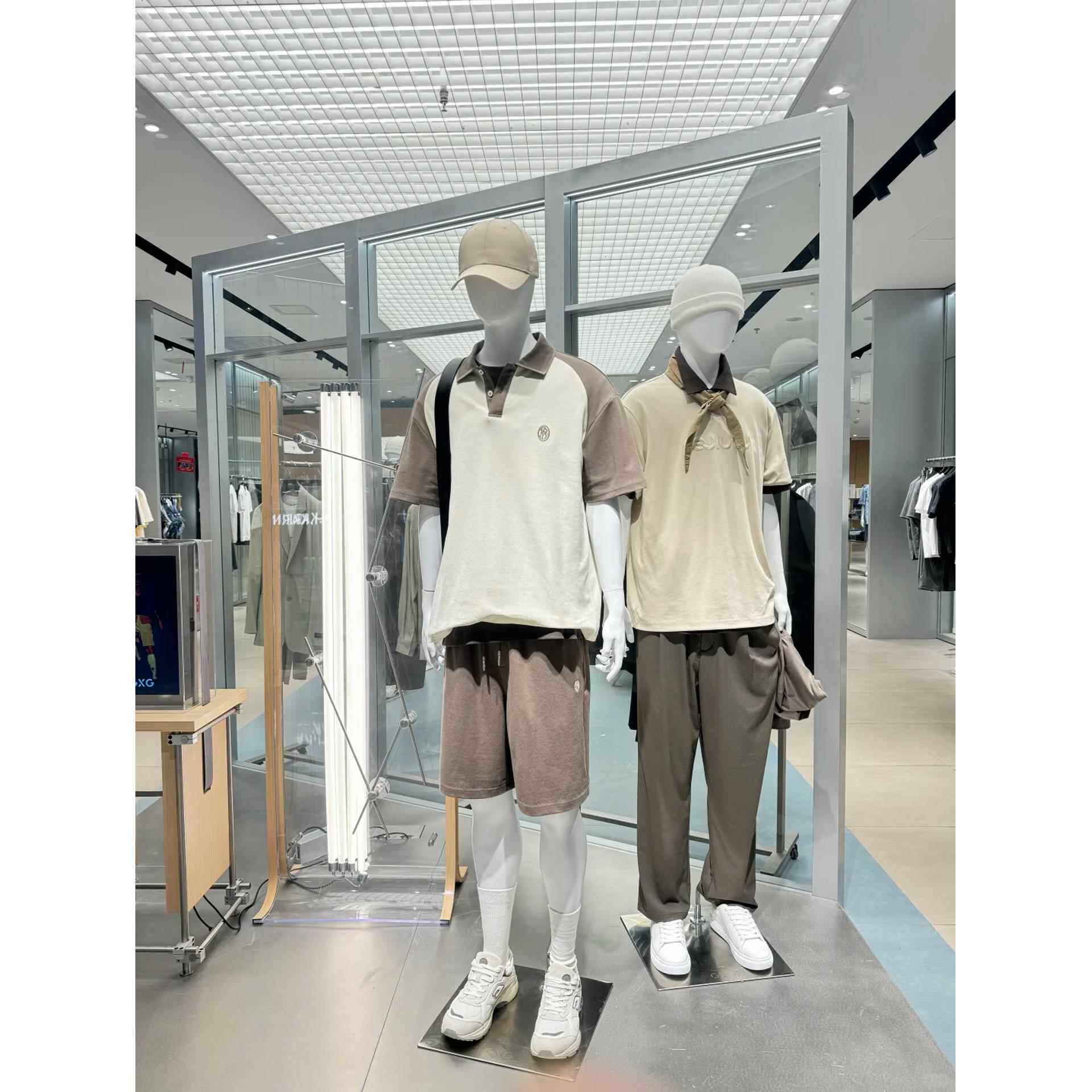 模特展示架假人全身男女情侣组合人偶人体模特服装店道具衣服人台