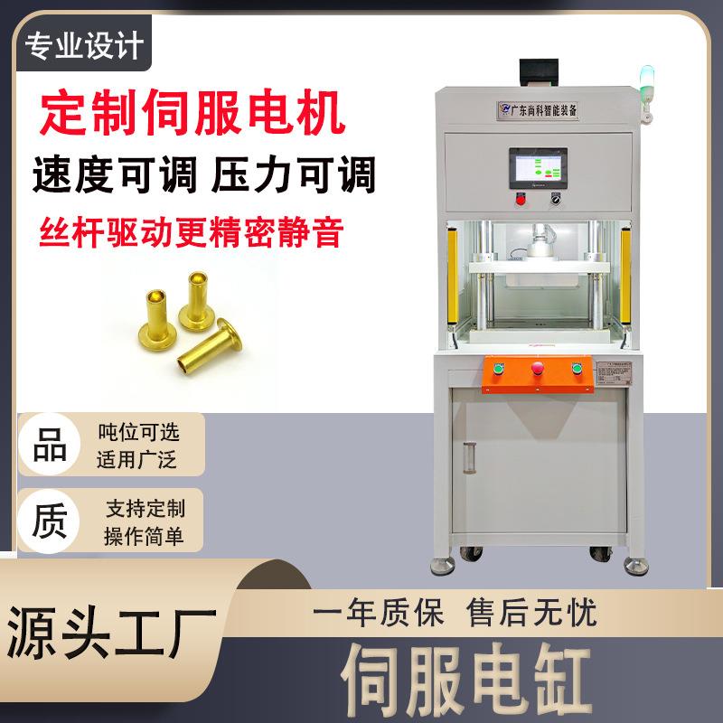 厂家伺服电缸金属拉伸轴承成型压力机非标定制伺服电缸