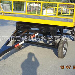 3吨物流仓库拖车 全挂车 厂家供应 质优价廉 转盘式