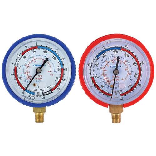 CoolMax/格美R134R404R407冷媒压力表CM-350-R134-GCM-500-R134-G